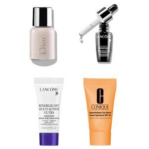 Skincare & makeup sample mix